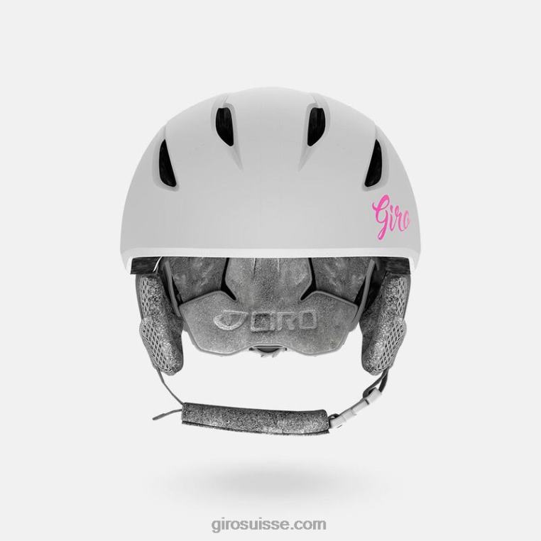 blanc mat 00N84N1533 enfants lancer le casque mips Giro