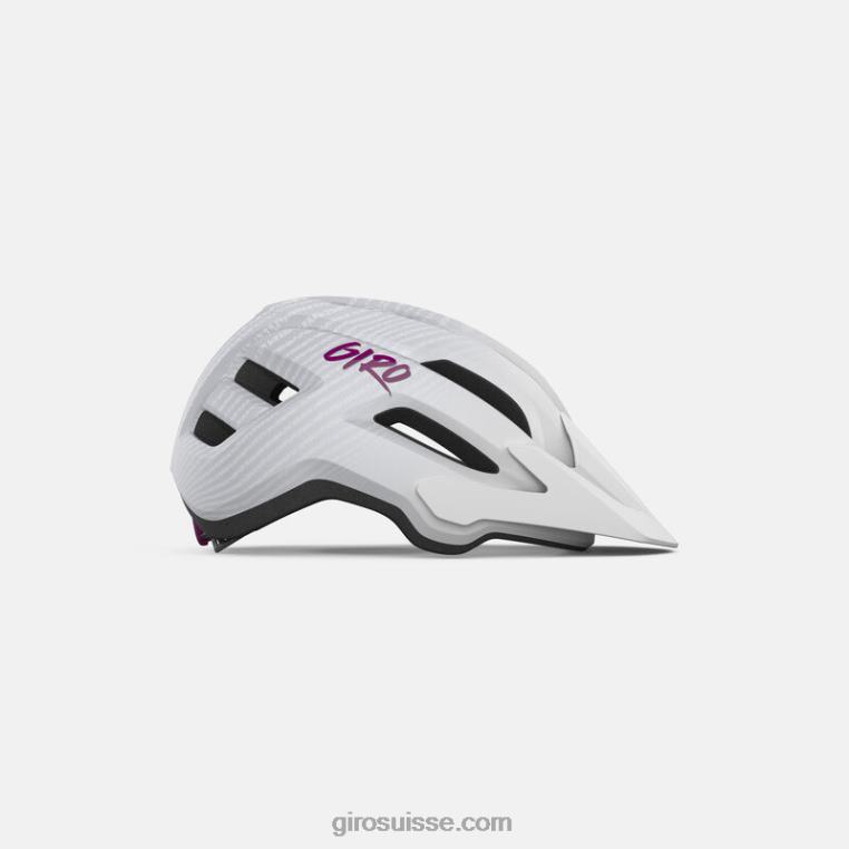 blanc mat/ondulation rose 00N84N1394 enfants Fixation casque mips ii jeunesse Giro