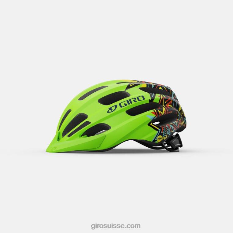citron vert mat 00N84N1435 enfants casque hale mips Giro