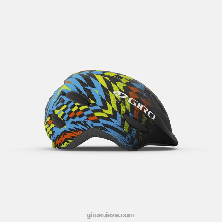 fondu à carreaux noir mat 00N84N1494 enfants casque scamp mips Giro