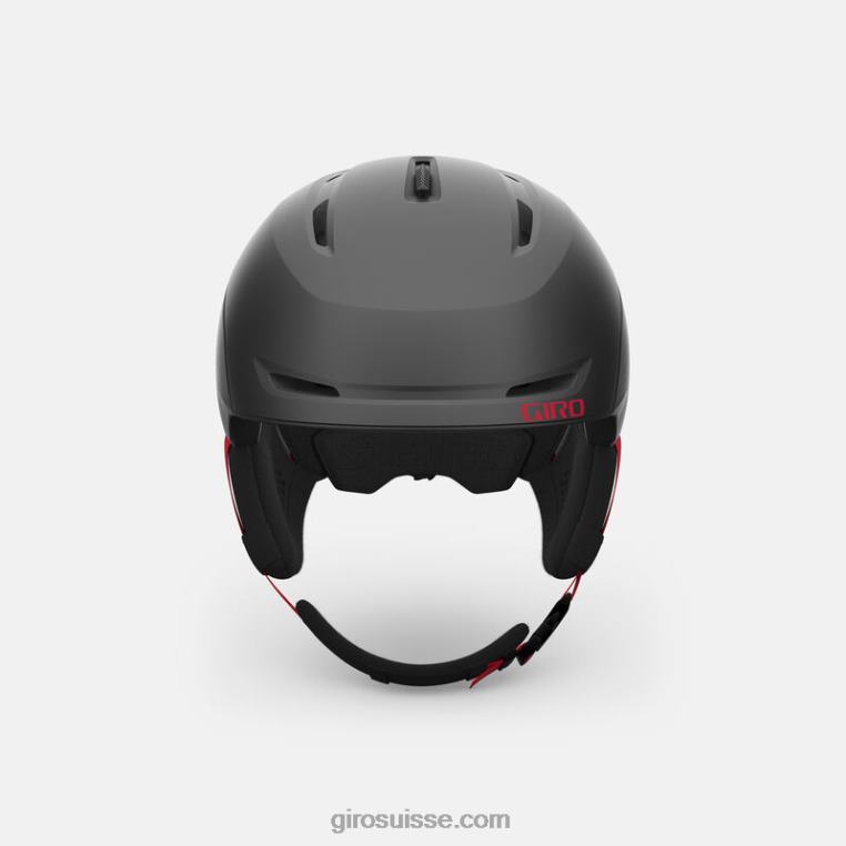 graphite mat/rouge vif 00N84N1457 enfants néo jr. casque mips Giro