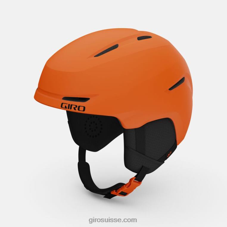 orange vif mat 00N84N1399 enfants casque d'éperon Giro