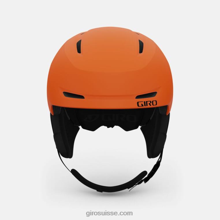 orange vif mat 00N84N1399 enfants casque d'éperon Giro