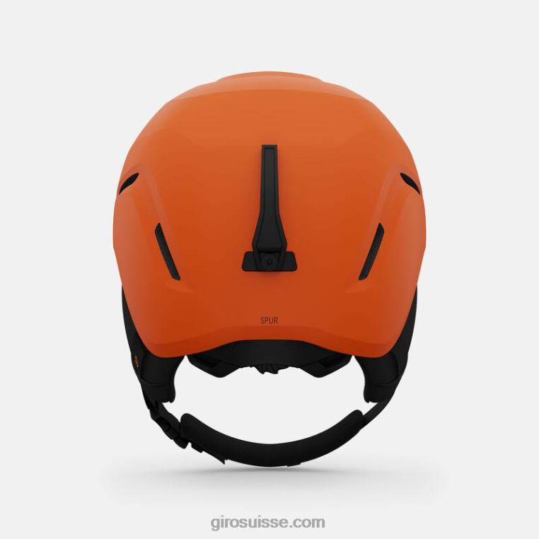 orange vif mat 00N84N1399 enfants casque d'éperon Giro