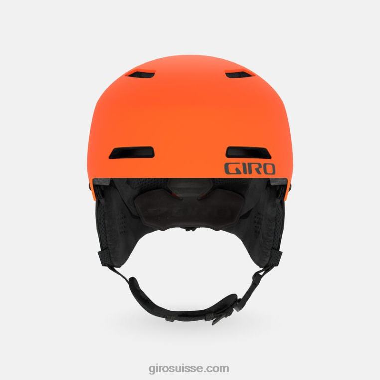 orange vif mat 00N84N1522 enfants casque cru Giro