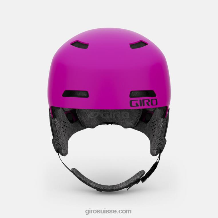 rose vif mat 00N84N1416 enfants casque crue mips Giro