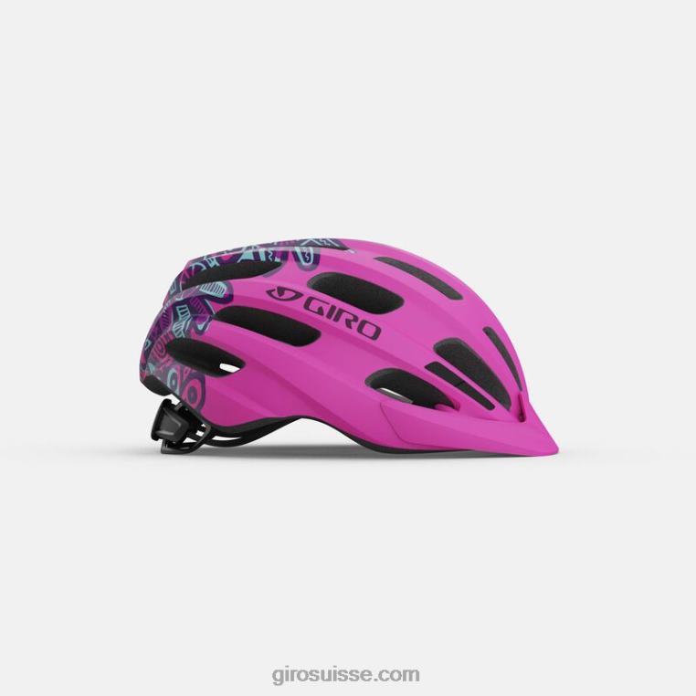 rose vif mat 00N84N1432 enfants casque hale mips Giro