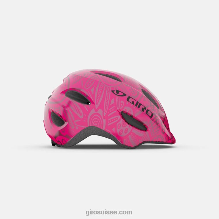 rose vif/perle 00N84N1001 enfants casque de voyou Giro