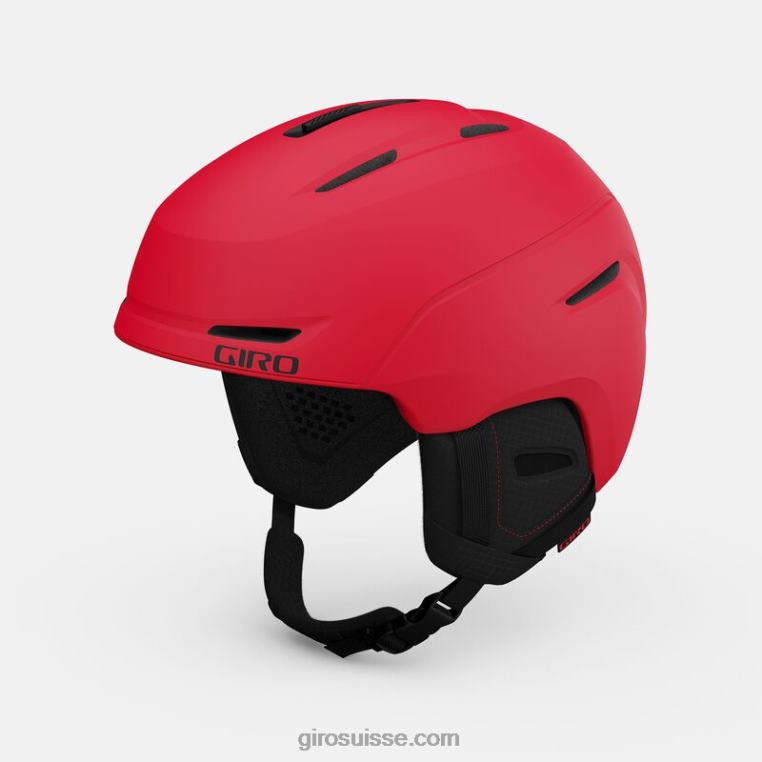rouge vif mat 00N84N1478 enfants néo jr. casque Giro