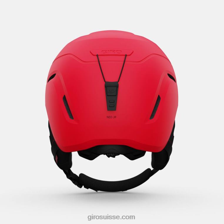 rouge vif mat 00N84N1478 enfants néo jr. casque Giro