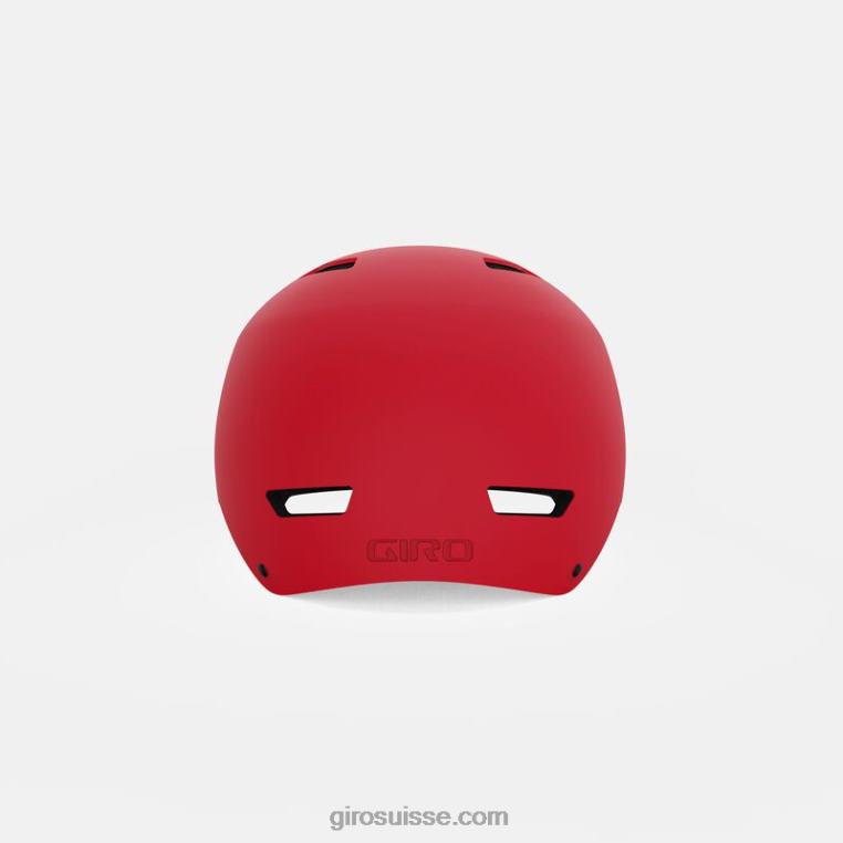 rouge vif mat 00N84N1503 enfants casque de dix sous Giro