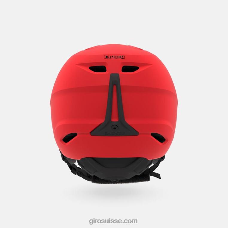rouge vif mat 00N84N1530 enfants casque de lancement Giro
