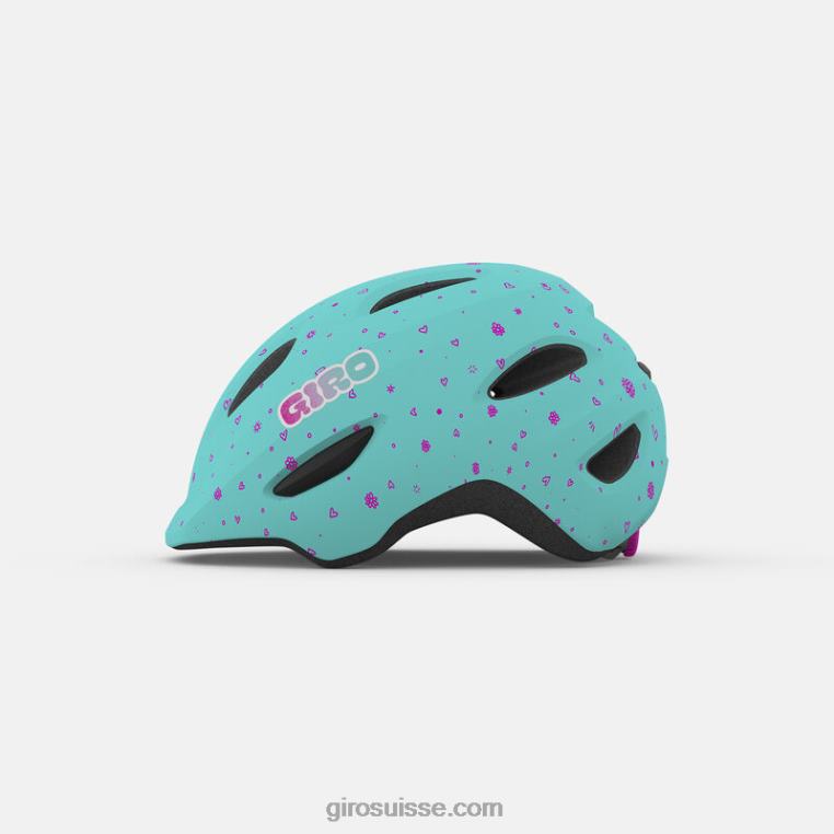 sarcelle d'hiver mat 00N84N1489 enfants casque de voyou Giro