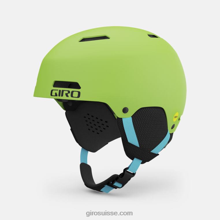 vert clair mat 00N84N1414 enfants casque crue mips Giro