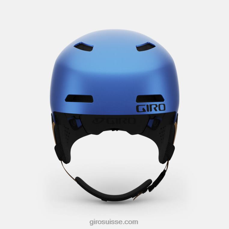 yéti déchiqueté bleu 00N84N1023 enfants casque cru Giro