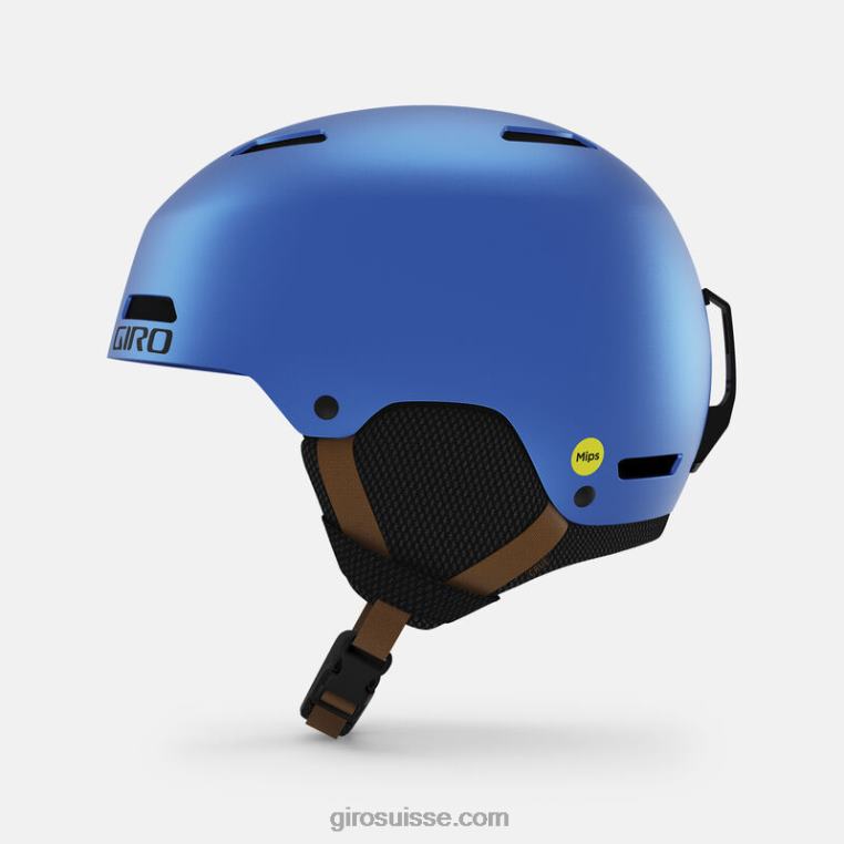 yéti déchiqueté bleu 00N84N972 enfants casque crue mips Giro