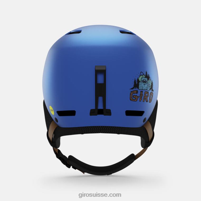 yéti déchiqueté bleu 00N84N972 enfants casque crue mips Giro
