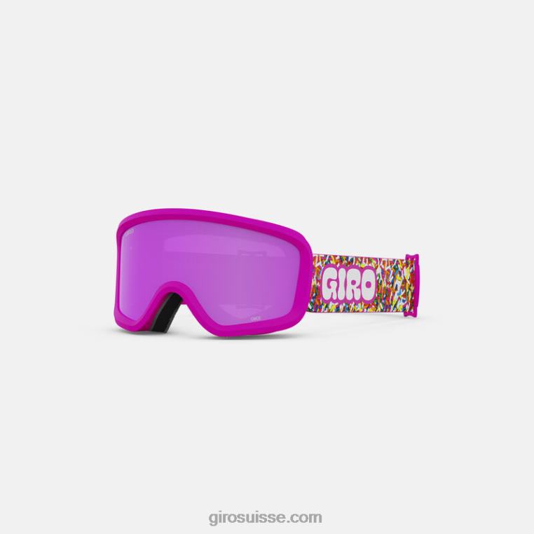pépites roses 00N84N1511 enfants masque chico 2.0 Giro
