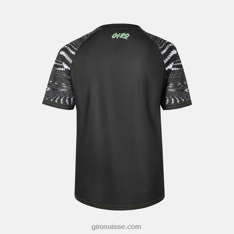ondulation noire 00N84N975 enfants maillot roust jeunesse Giro