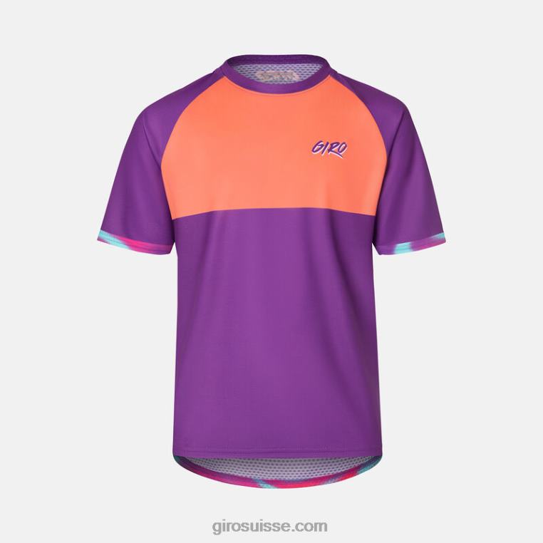sorbet au coucher du soleil 00N84N1422 enfants maillot roust jeunesse Giro