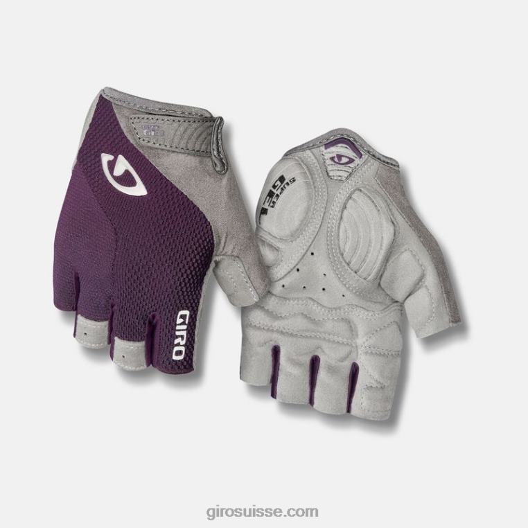 violet poussiéreux/blanc 00N84N1366 femmes gant strada massa supergel Giro