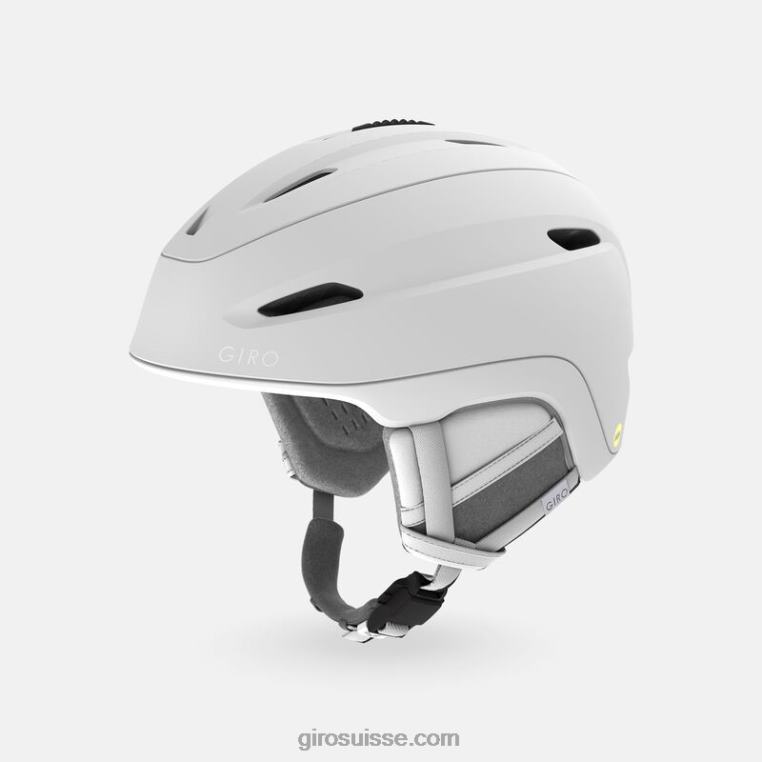 blanc mat 00N84N1184 femmes casque strat mips Giro