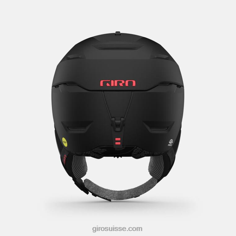 lis tigré noir mat 00N84N1129 femmes casque sphérique tenaya Giro