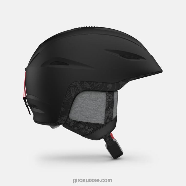 lis tigré noir mat 00N84N1215 femmes casque mips fondu Giro