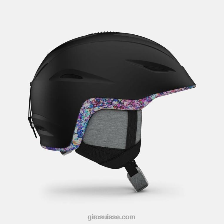 mosh de données noir mat 00N84N660 femmes casque mips fondu Giro