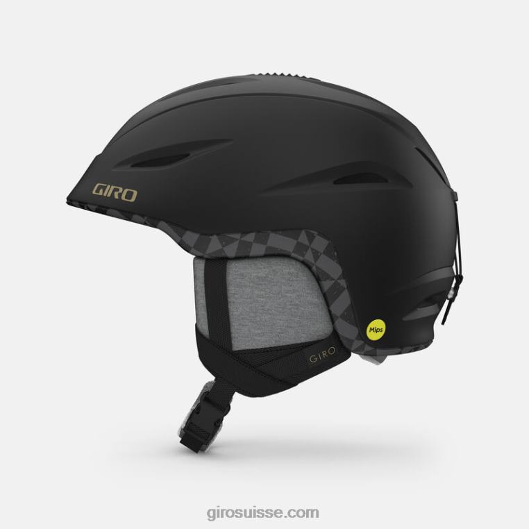 noir mat illimité 00N84N1214 femmes casque mips fondu Giro