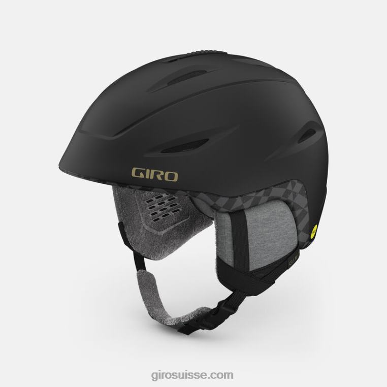 noir mat illimité 00N84N1214 femmes casque mips fondu Giro