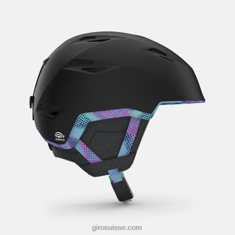 point chroma noir mat 00N84N1144 femmes casque sphérique envi Giro