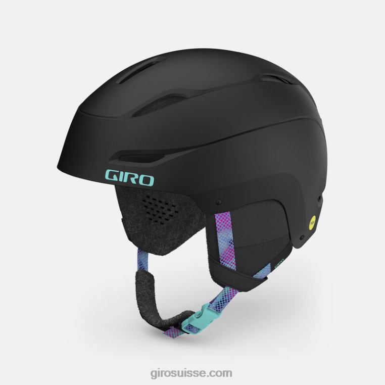 point chroma noir mat 00N84N1179 femmes casque ceva mips Giro