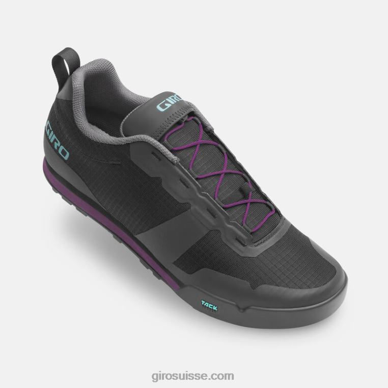 noir/violet rétro 00N84N509 femmes chaussure à lacets tracker Giro