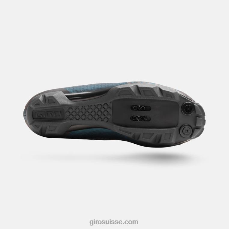 port bleu anodisé-22 00N84N1194 femmes chaussure de rinçage Giro