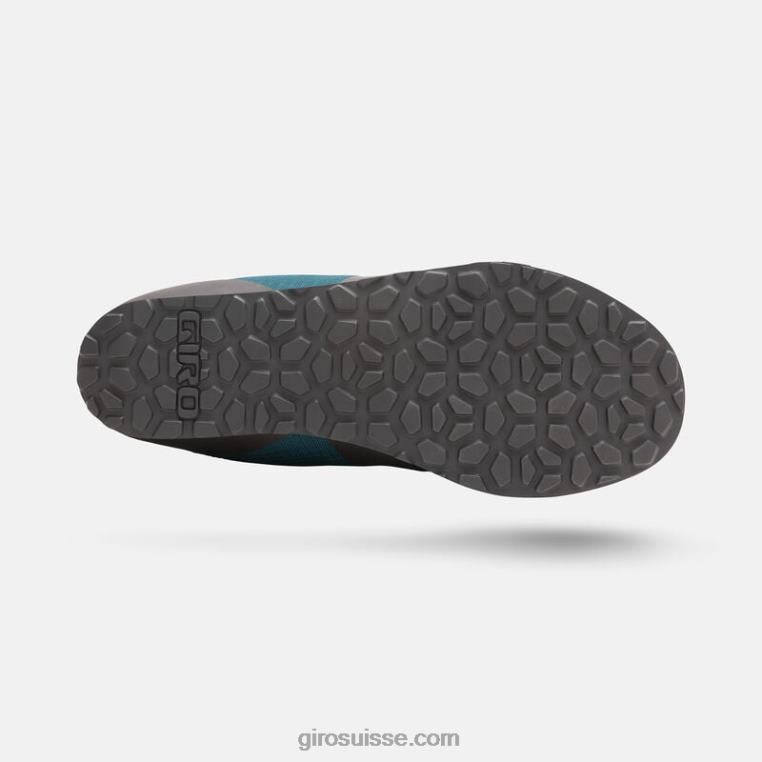 port bleu/grès 00N84N1124 femmes chaussure à lacets tracker Giro