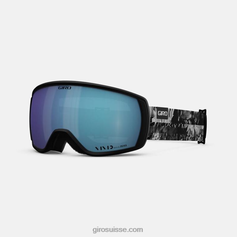 Mosh de données noir/blanc 00N84N1243 femmes lunettes à facettes Giro