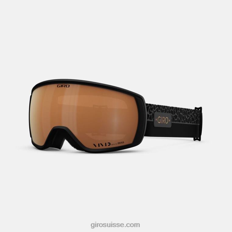 engouement noir 00N84N1242 femmes lunettes à facettes Giro