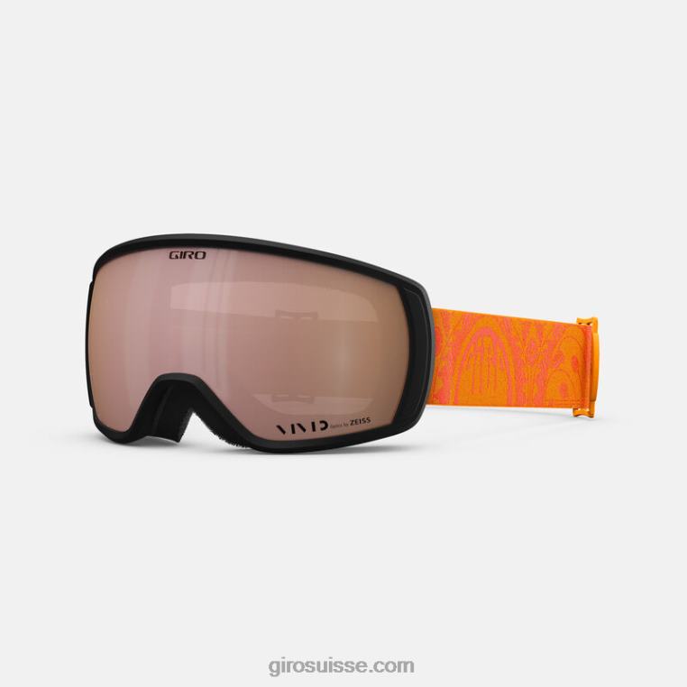 lis tigré/orange monarque filmore soleil 00N84N1245 femmes lunettes à facettes Giro