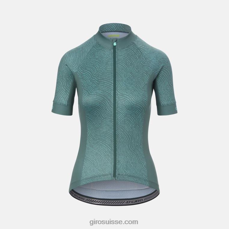 bond vert gris 00N84N1236 femmes maillot chrono sport Giro