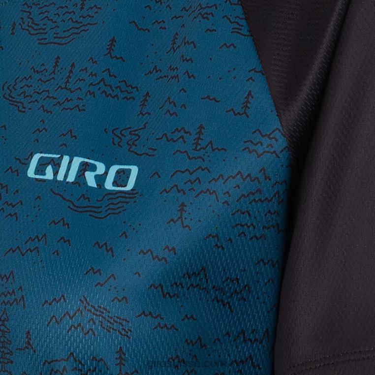 éboulis bleu du port 00N84N1302 femmes maillot rouille Giro