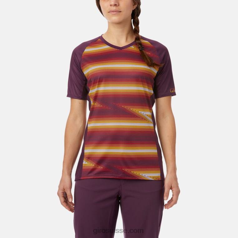 canicule violet poussiéreux 00N84N1299 femmes maillot rouille Giro