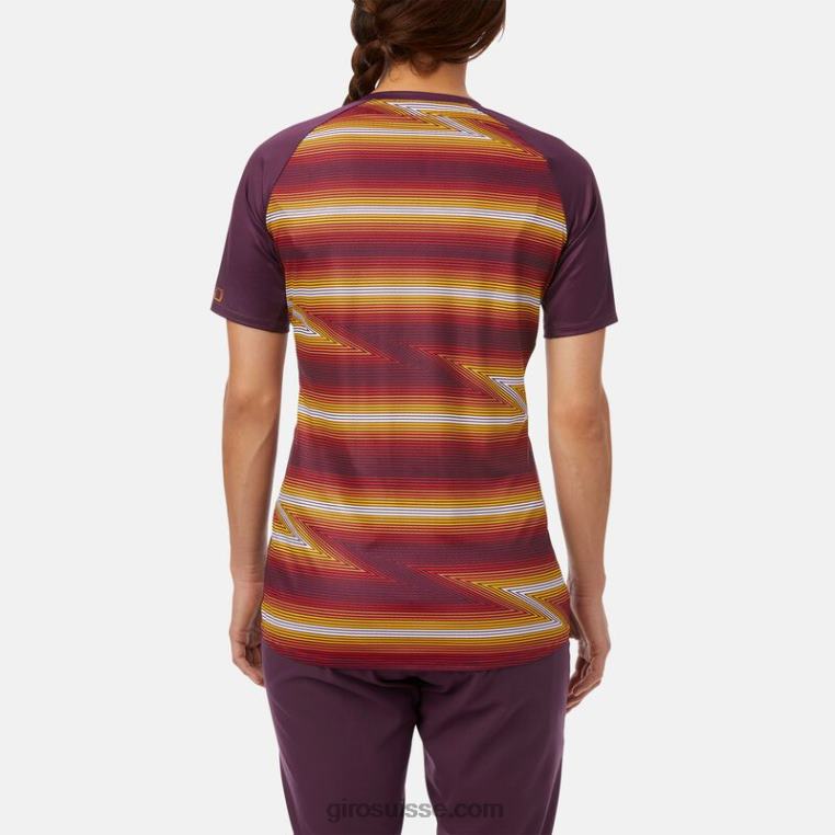 canicule violet poussiéreux 00N84N1299 femmes maillot rouille Giro