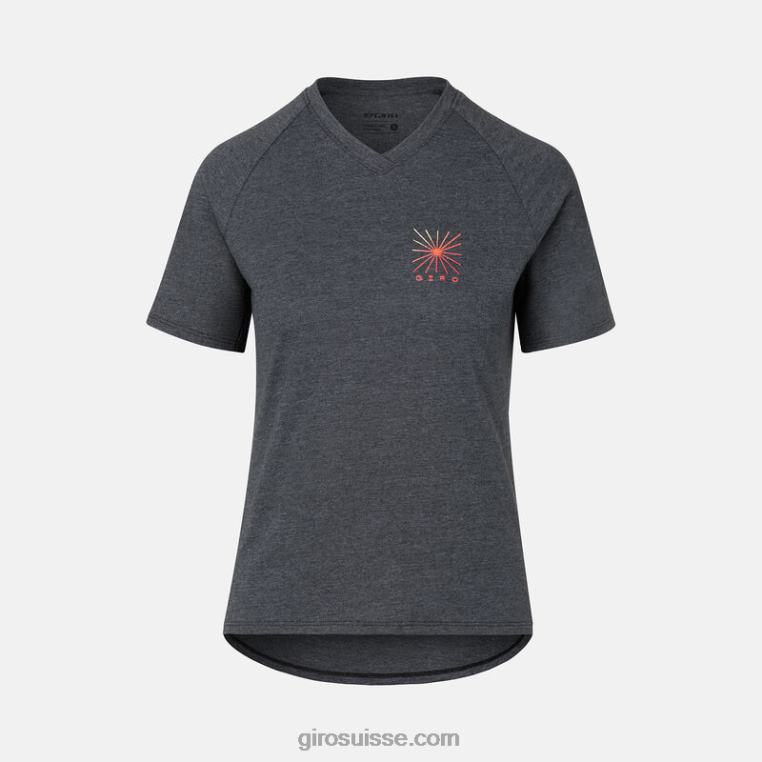 éclat de charbon de bois 00N84N469 femmes arc maillot Giro