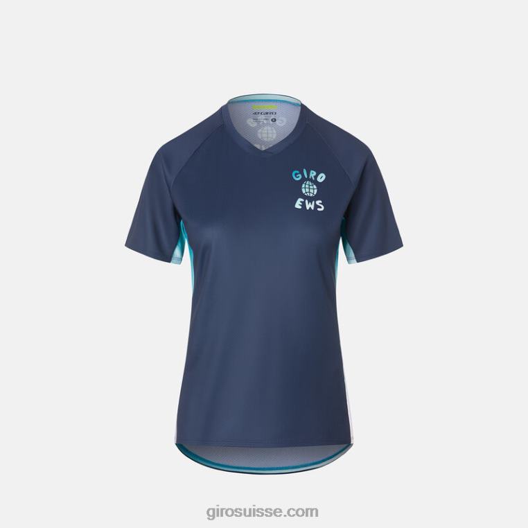 ews bleu nuit 00N84N1303 femmes maillot rouille Giro