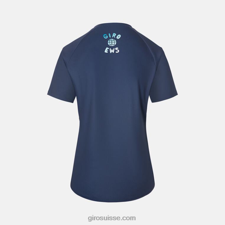 ews bleu nuit 00N84N1303 femmes maillot rouille Giro