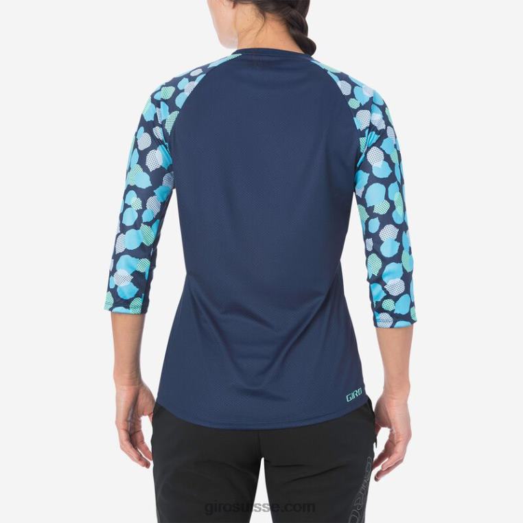 fleur de minuit 00N84N1255 femmes maillot 3/4 rouille Giro