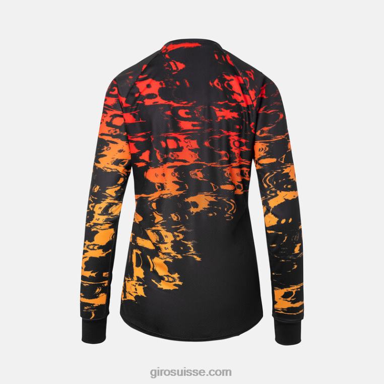hyperglitch noir 00N84N730 femmes maillot ls roust Giro
