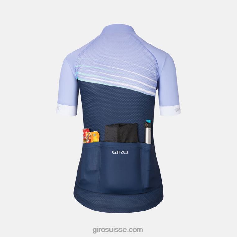 lavande/rayure de minuit 00N84N1102 femmes maillot chrono Giro