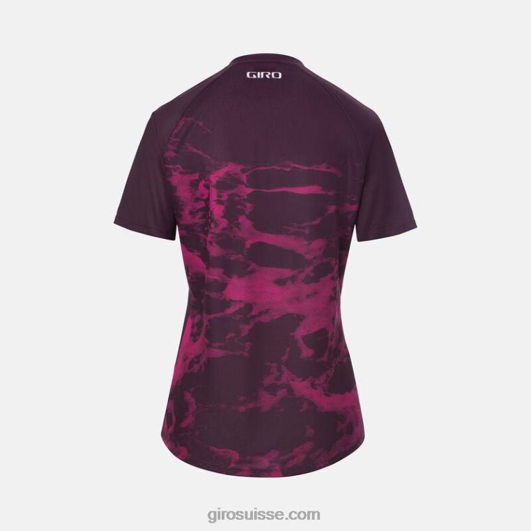 mousse d'oursin 00N84N1306 femmes maillot rouille Giro